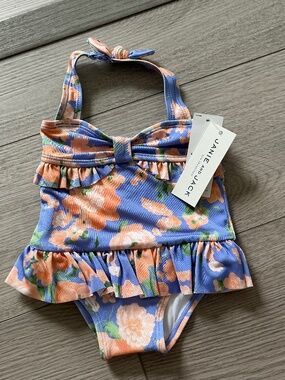 Janie and Jack One piece swimsuit 6-12m NWT